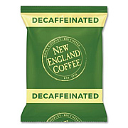 New England Coffee Coffee Portion Packs, Breakfast Blend Decaf, 2.5 oz Pack, 24/Box (026160)