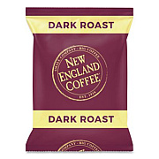 New England Coffee Coffee Portion Packs, French Dark Roast, 2.5 oz Pack, 24/Box (026190)