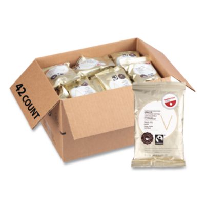 Seattle's Best Premeasured Flavored Coffee Packs, FT Vanilla, 2oz Packet, 42/Carton (1092836)