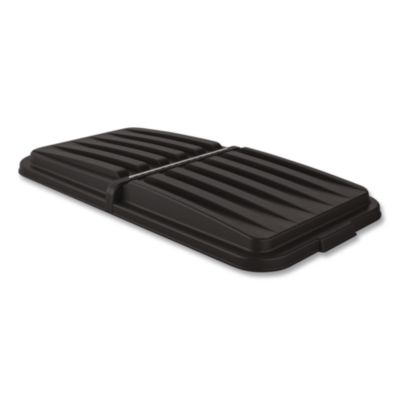 Suncast Commercial 1.5 Cubic Yard Tilt Truck Lid, 42.63 x 85 x 6.2, Black (RMTT150LID)