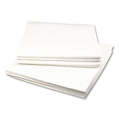 TIDI Disposable Tissue Drape Sheets, 40 x 60, White, 100/Carton (918303)
