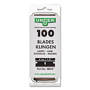 Unger Safety Scraper Replacement Blades, #9, Stainless Steel, 100/Box (SRB30)