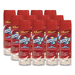 RESOLVE Foam Carpet Cleaner, Foam, 22 oz Aerosol Spray, 12/Carton (00706CT)