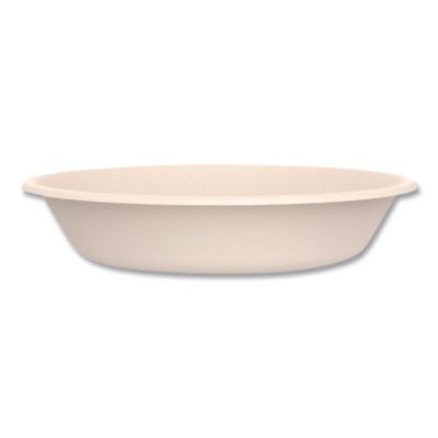 Dart Compostable Fiber Containers, ProPlanet Seal, Bowl, 24 oz, Natural, 300/Carton (24FBRB)