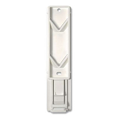 Diversified Hospitality Solutions Single EcoLux Air Dispenser Bracket, For Ecolux Air Pump Dispenser Bottles, 1.19 x 0.44 x 5.69, White, 24/Carton (458883)
