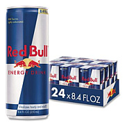 Red Bull Energy Drink, Original Flavor, 8.4 oz Can, 24/Carton (99124)