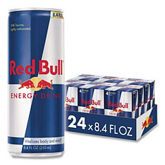 Red Bull Energy Drink, Original Flavor, 8.4 oz Can, 24/Carton (99124)