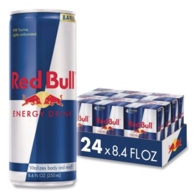 Red Bull Energy Drink, Original Flavor, 8.4 oz Can, 24/Carton (99124)