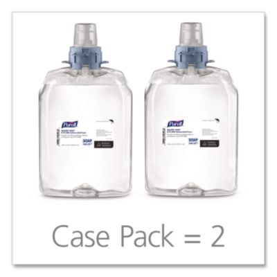PURELL HEALTHY SOAP 0.5% BAK Antimicrobial Foam Refill, For FMX-20 Dispenser, Light Fresh Scent, 2,000 mL, 2/Carton (527902)
