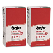 GOJO Cherry Gel Pumice Hand Cleaner Refill, Cherry Scent, 5,000 mL, 2/Carton (759002)
