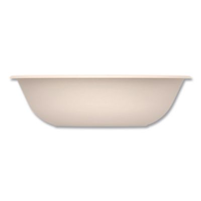 Dart Compostable Fiber Containers, ProPlanet Seal, Bowl, 32 oz, Natural, 300/Carton (32FBRB)