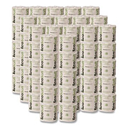 Eco Green Recycled One-Ply Standard Bathroom Tissue, Septic Safe, White, 1,200 Sheets/Roll, 80 Rolls/Carton (EB1240)