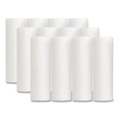 TIDI Choice Headrest Paper Roll, Smooth-Finish, 8.5" x 225 ft, White, 12/Carton (32216)