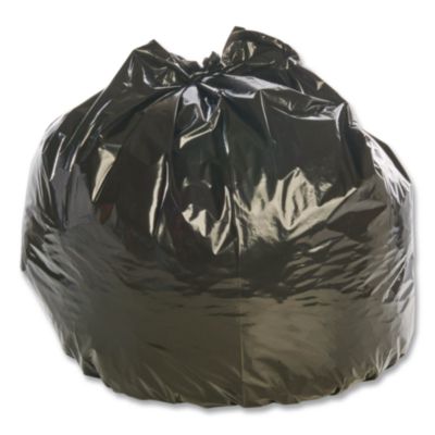 Stout by Envision Insect-Repellent Trash Bags, 45 gal, 2 mil, 40" x 45", Black, 65/Box (P4045K20)