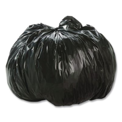 Stout by Envision Total Recycled Content Plastic Trash Bags, 10 gal, 1 mil, 24" x 24", Black/Brown, 250/Carton (T2424B10)