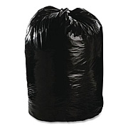 Stout by Envision Total Recycled Content Plastic Trash Bags, 60 gal, 1.5 mil, 38" x 60", Black/Brown, 100/Carton (T3860B15)