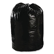Stout by Envision Total Recycled Content Plastic Trash Bags, 65 gal, 1.5 mil, 50" x 51", Black/Brown, 100/Carton (T5051B15)