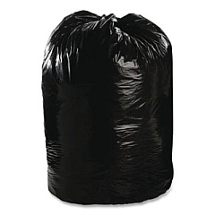 Stout by Envision Total Recycled Content Plastic Trash Bags, 65 gal, 1.5 mil, 50" x 51", Black/Brown, 100/Carton (T5051B15)