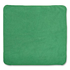 Rubbermaid Commercial Microfiber Cleaning Cloths, 12 x 12, Green, 24/Pack (1820578)