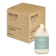 Diversified Hospitality Solutions Terra Pure Conditioner Gallon, Green Tea Lemongrass Scent, 1 gal Bottle, 4/Carton (002256)