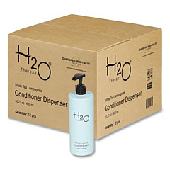 Diversified Hospitality Solutions H2O Therapy Conditioner Air Pump, White Tea and Lemongrass Scent, 16.23 oz Bottle, 12/Carton (259812)