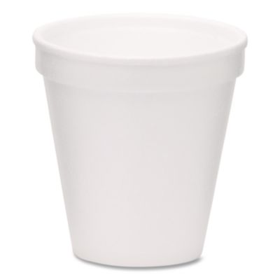 WinCup Foam Drink Cups, 6 oz, White, 1,000/Carton (221965)