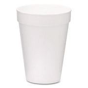 WinCup Foam Drink Cups, 14 oz, White, 1,000/Carton (221972)