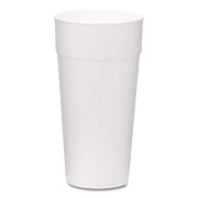 WinCup Foam Drink Cups, 24 oz, White, 300/Carton (221977)