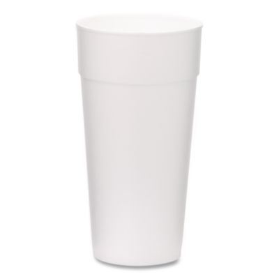 WinCup Foam Drink Cups, 24 oz, White, 300/Carton (221977)