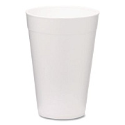 WinCup Foam Drink Cups, 32 oz, White, 500/Carton (221981)