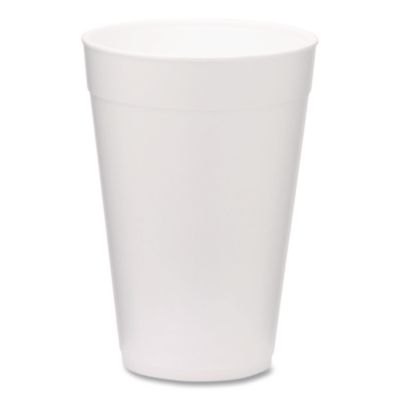WinCup Foam Drink Cups, 32 oz, White, 500/Carton (221981)