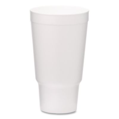 WinCup Foam Drink Cups, 32 oz, White, 400/Carton (221983)