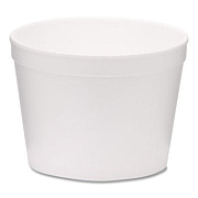WinCup Foam Containers, Tall Style, 12 oz, White, 500/Carton (221998)