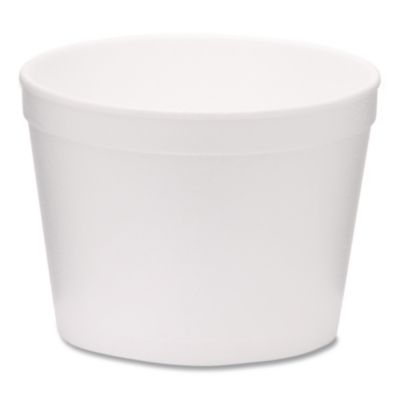 WinCup Foam Containers, Tall Style, 12 oz, White, 500/Carton (221998)