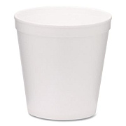 WinCup Foam Containers, Tall Style, 16 oz, White, 500/Carton (221999)