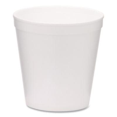 WinCup Foam Containers, Tall Style, 16 oz, White, 500/Carton (221999)