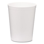 WinCup Foam Containers, Tall Style, 32 oz, White, 250/Carton (222001)