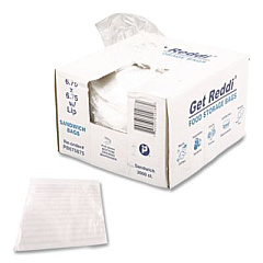 Inteplast Group Food Bags, 6.75" x 6.75", Clear, 2,000/Carton (PB675675)