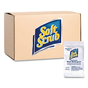 Soft Scrub Automatic Dish Detergent, Lemon Scent, Powder, 1 oz Pack, 200/Carton (10006)