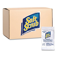 Soft Scrub Automatic Dish Detergent, Lemon Scent, Powder, 1 oz Pack, 200/Carton (10006)
