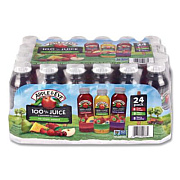 Apple & Eve 100% Fruit Juice Variety Pack, Assorted Flavors, 10 oz Bottle, 24/Carton (22002662)