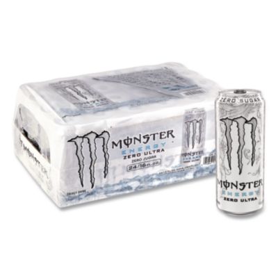 Monster Energy Ultra Zero, Original, 16 oz Bottle, 24/Carton (22002677)