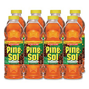 Pine-Sol Multi-Surface Cleaner Disinfectant Concentrated, Pine Scent, 20 oz Bottle, 8/Carton (60149CT)