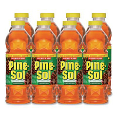 Pine-Sol Multi-Surface Cleaner Disinfectant Concentrated, Pine Scent, 20 oz Bottle, 8/Carton (60149CT)