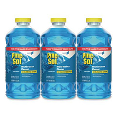 Pine-Sol CloroxPro Multi-Surface Cleaner Concentrated, Sparkling Wave Scent, 80 oz Bottle, 3/Carton (60609CT)