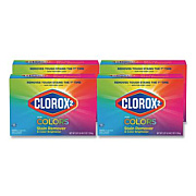 Clorox 2 for Colors Stain Remover and Color Brightener Powder, Original, 49.2 oz Box, 4/Carton (03098)