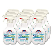 Clorox Healthcare Fuzion Cleaner Disinfectant, Unscented, 32 oz Spray Bottle, 9/Carton (31478)