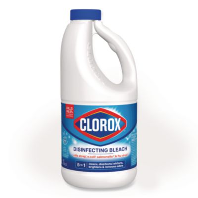 Clorox Concentrated Regular Disinfecting Bleach, 43 oz Bottle (32260)