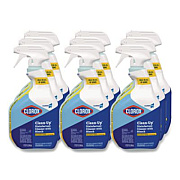CloroxPro Clean-Up Disinfectant Cleaner with Bleach, 32 oz Smart Tube Spray, 9/Carton (35417CT)