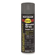 Rust-Oleum Hard Hat High Performance V2100 System Rust Preventive Enamel Spray Paint, Gloss Smoke Gray, 15 oz Aerosol Can, 6/Carton (V2188838)